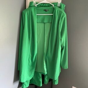 Fashion Nova Green Pantsuit
